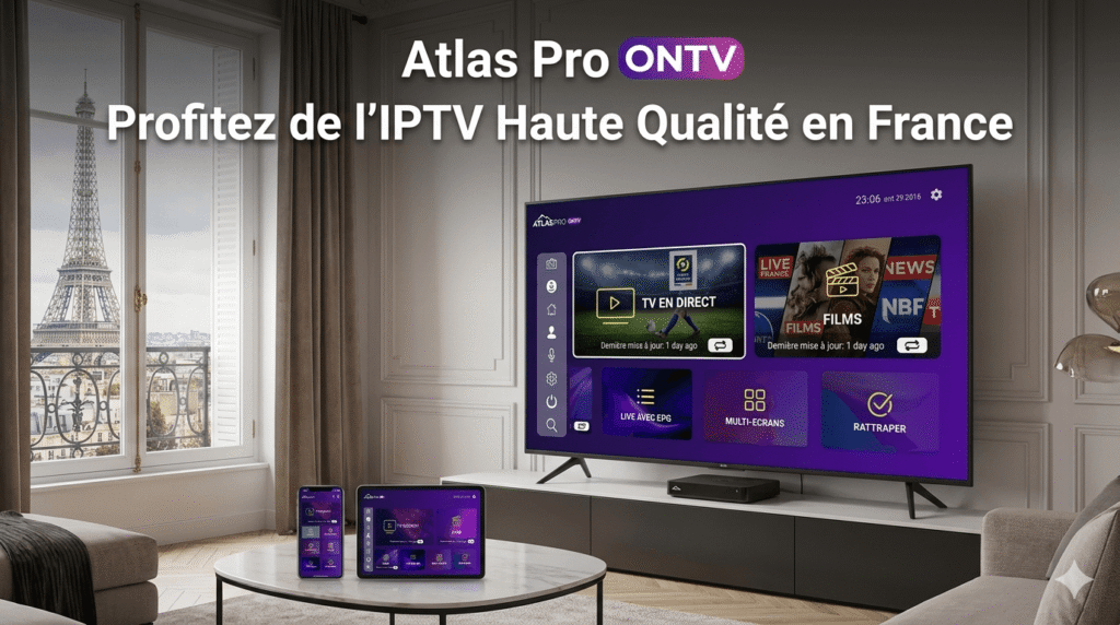 Atlas Pro ONTV : Profitez de l'IPTV Haute Qualité en France